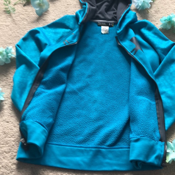 Girls Under Armour Zip Up Hoodie - Picture 3 of 4